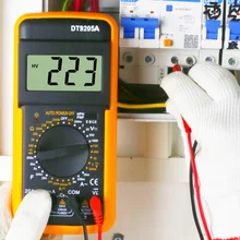 Digital multimeter voltmeter Tester Current Resistance Capacitance Diode Test Buzzer Multimeters Tester HFE Manual Range