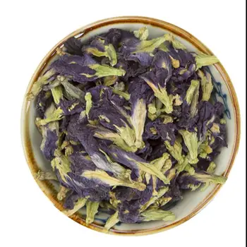 

500g Blue Butterfly Pea Flower Tea Dried Butterfly Bean Tea Pure Natural Baking Supplies Food Coloring