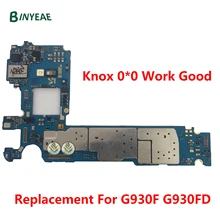 BINYEAE разблокирована основная материнская плата Замена для samsung Galaxy S7 G930FD G930F 32 Гб