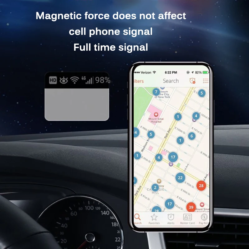 Универсальный автомобильный держатель телефона для Iphone 11 для Xiaomi милый астронавт Стенд Магнитный gps мобильный телефон кронштейн для IPad для huawei