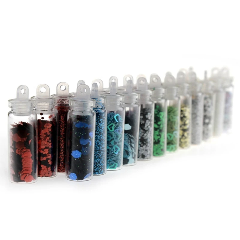 HHO-55 упаковка бусины для слаймов амулеты, включают в себя бусины для рыбки, поролоновые шарики, банки с блеском, фруктовые Цветочные кусочки животных, жемчуг, инструмент для слизи