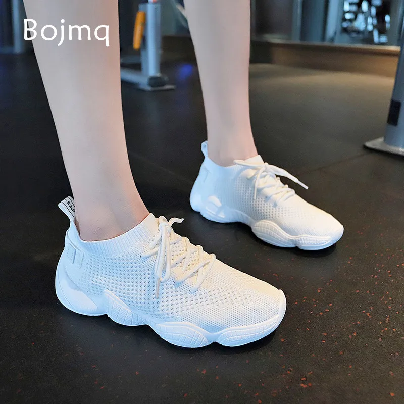Bojmq tenis feminino Tenis Mujer 2019 Для женщин теннисные туфли женские светильник тренажерного