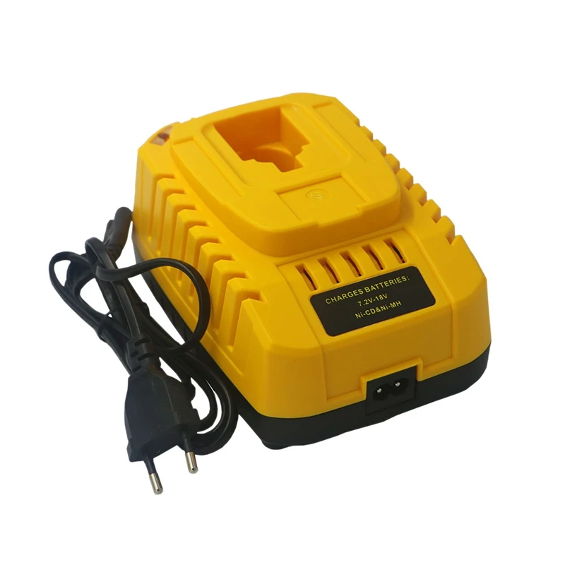 Dc9310 Батарея Зарядное устройство для Dewalt 7,2 в-18 в Nicad и никель-металл-гидридного Батарея Dc9071 Dc9091 Dc9096 Dw9099 Dw9057 Dw9072 Dw9091 штепсельная вилка европейского стандарта