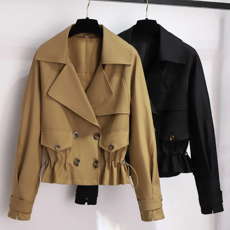 Jacket Spring Short 2025 New Spring Autumn Women Jacket Causal Windbreaker Famale Basic ...