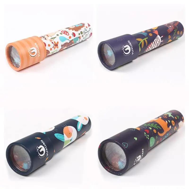 Classic Toys Kaleidoscope Rotating Magic Colorful World Toy For Children education Kids Puzzle Toy Gift Creativity Imagination