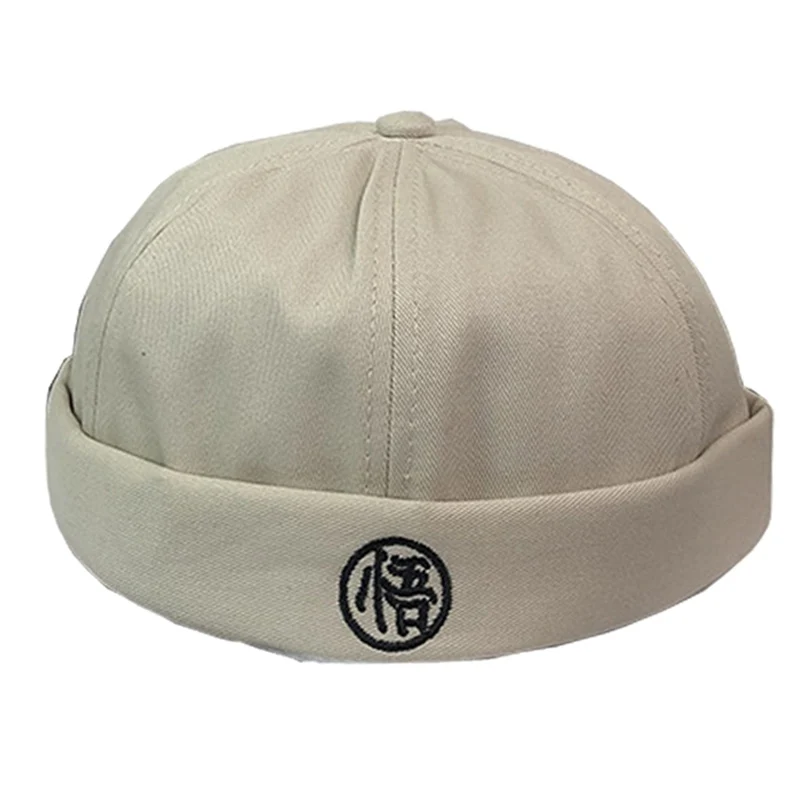 JNKET шляпы весна-осень вышивка Skullcap Beanies шляпа хип-хоп тыква шляпа Складная портативная шляпа с полями шляпа моряка