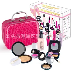 Sac à main de Simulation de bijoux pour enfants, jouet de maquillage créatif pour filles, maison de jeu, rouge à lèvres, vernis à ongles, ensemble de jouets, maquillage de princesse 