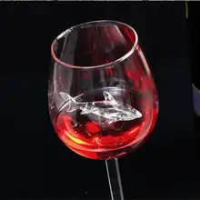 Изысканные европейские Хрустальные стеклянные акулы бокалы для красного вина стакан 300 мл Акула Стиль K30