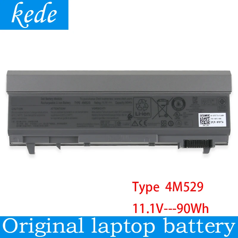 Kede Оригинальный аккумулятор для ноутбука 4M529 Dell Inspiron E6400 E6410 E6500 E6510 M2400 M4400 M4500 W1193