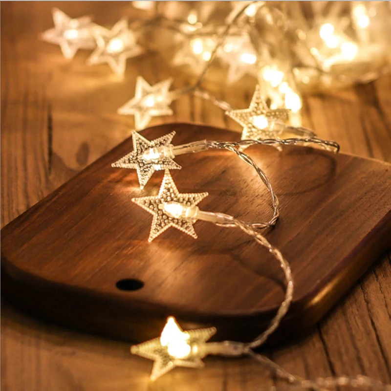 indoor outdoors Coloured LED lamp Ball lamp Star lamp string Babysbreath party festival transparent Lamp string Decorative lamp