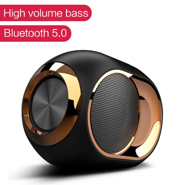 X6 Bluetooth 5.0 Speaker Tws Portable Wireless Loudspeakers For Phone Pc  Waterproof Outdoor Stereo Music Support Tf Aux Usb Fm - Speakers -  AliExpress