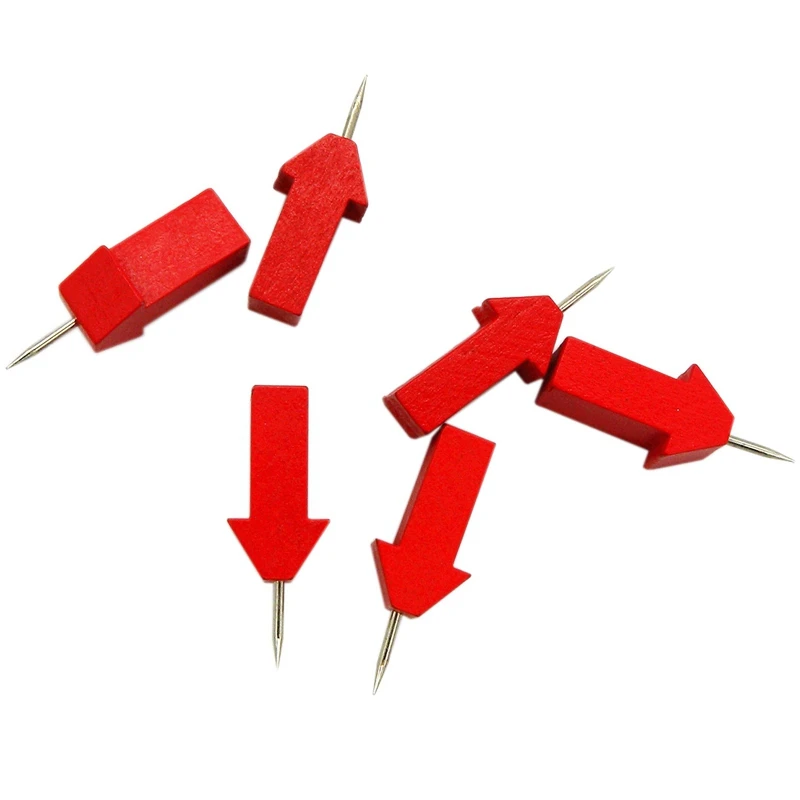 

50 Pcs Wood Thumbtack Thumbtack Nail Cork Pushpin Photo Wall Studs Cork Board Pins Thumbtack Pushpins Painting Tool