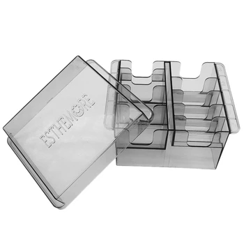 

hot sale 8 Grid Universal Electric Clippers Storage Box Rack Electric Clippers Comb Holder Hairdressing Tools Haircut Accessorie