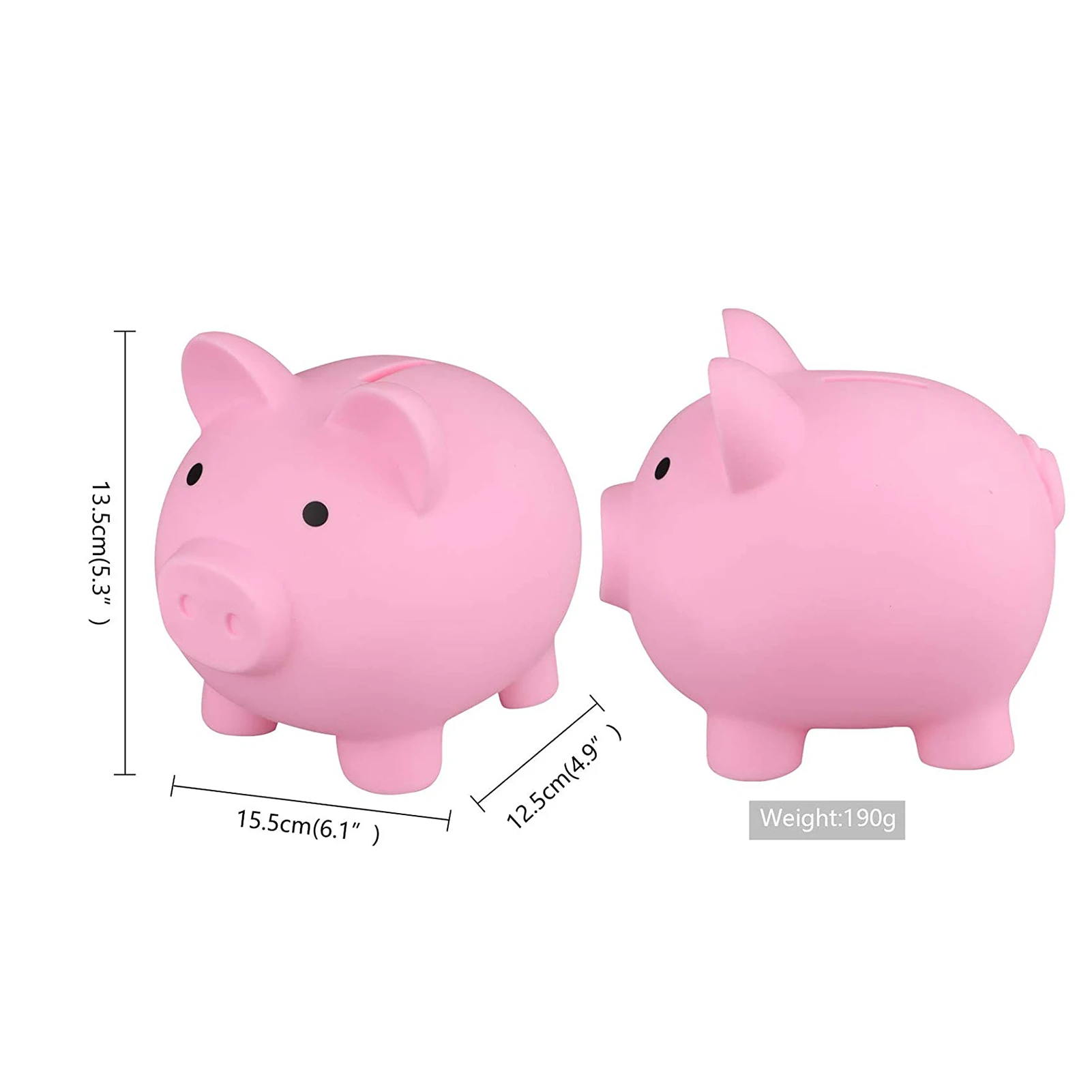Cartoon Pig Money Bank Coins Storage Box Kids Toys Birthday Gift Home Decor Money Saving Boxes Children Piggy Money Bank 6