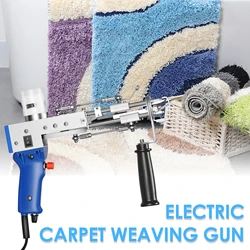 2 em 1 arma de tufting pode fazer tanto cortar pilha e laço pilha tapete elétrico tufting máquina tapeçarias de parede mão tufting gun eua plug ue