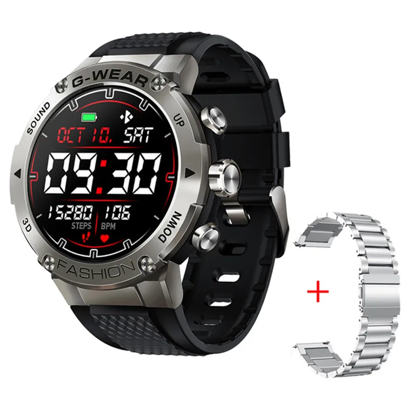 K28H Smart Watch Men BT Phone Call Customize Faces Music Sports Fitness Tracker Super Long Standby Smartwatch For Android IOS 