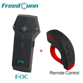 

1000M Freedconn Intercom Remote Control Motorcycle Helmet Bluetooth Intercom Intercominicator Casco Moto Interphone with NFC+FM