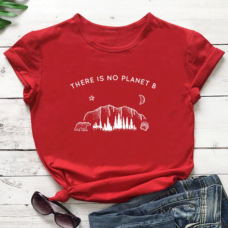 Star-moon-Planet-Graphic-Top-There-is-no-Planet-B-T-Shirt-Funny-Planet-Slogan-Christian (15)