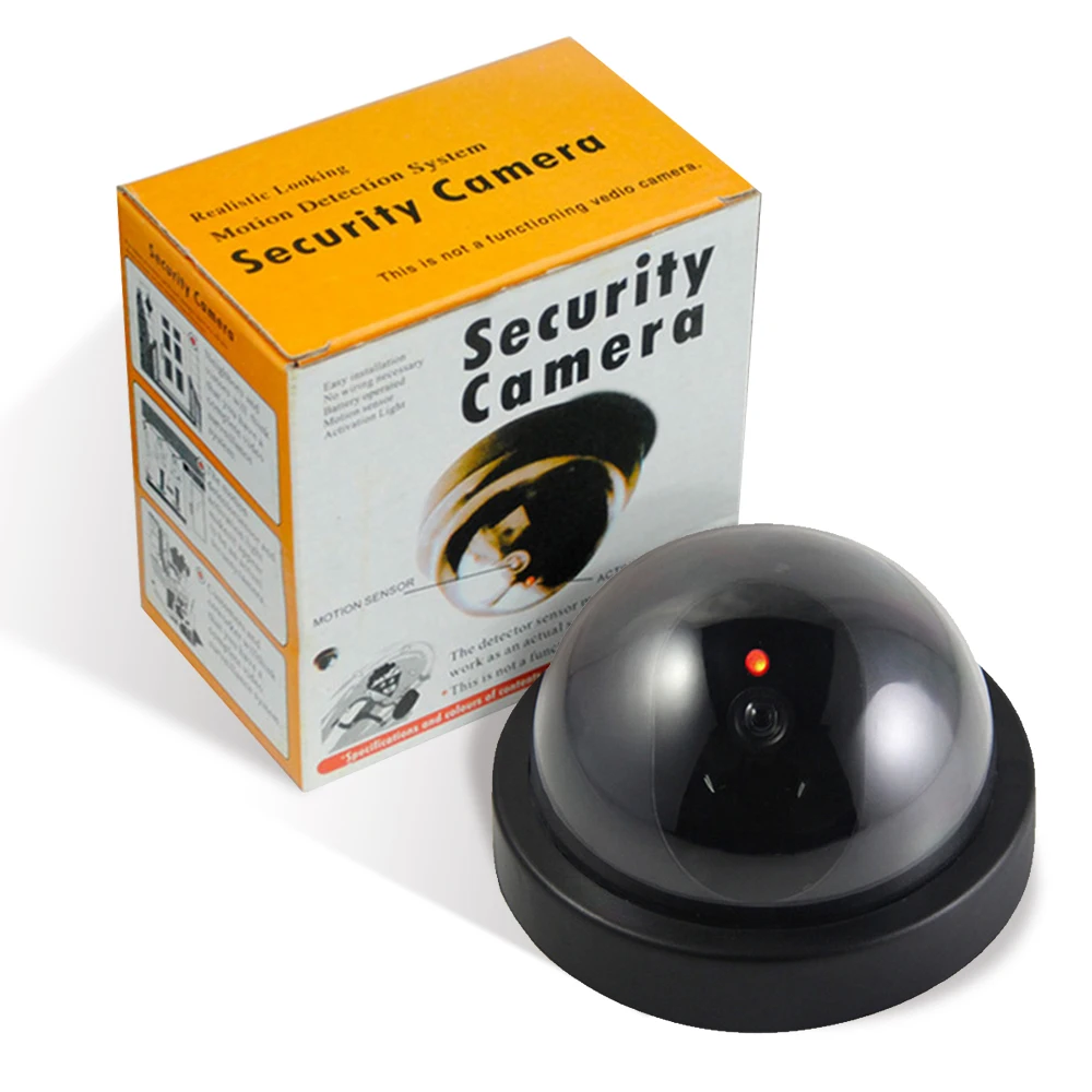 

A-ZONE Dummy Dome Security Simulation Camera CCTV Video Camera Fake Surveillance Camera