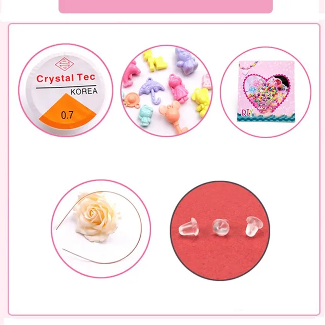 500pcs Creative Early Childhood Education Children's Educational Toys Handmade Sun Flower DIY Children's Fun Beaded 5