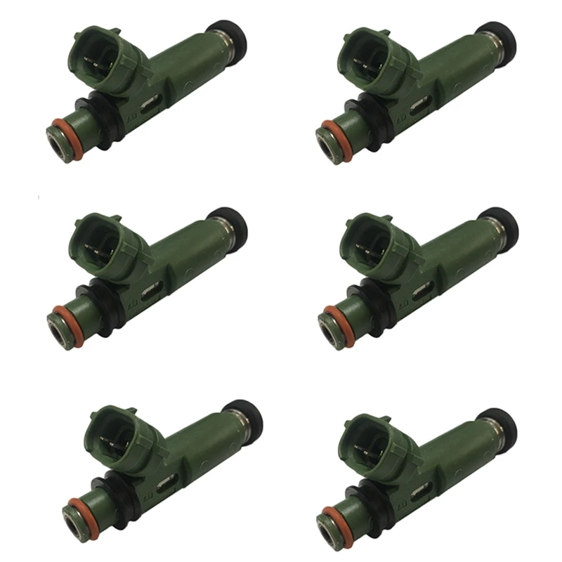 6 шт. топливный инжектор 23209-66010 для Toyota 1FZ-FE Landcruiser FZJ78 79 105 Lexus | Автомобили и