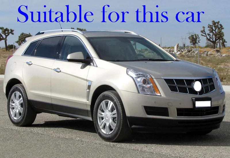 Для Cadillac SRX 2010- автомобильные аксессуары пластиковый внешний козырек вентиляционные Шторы окно Защита от солнца и дождя дефлектор 4 шт