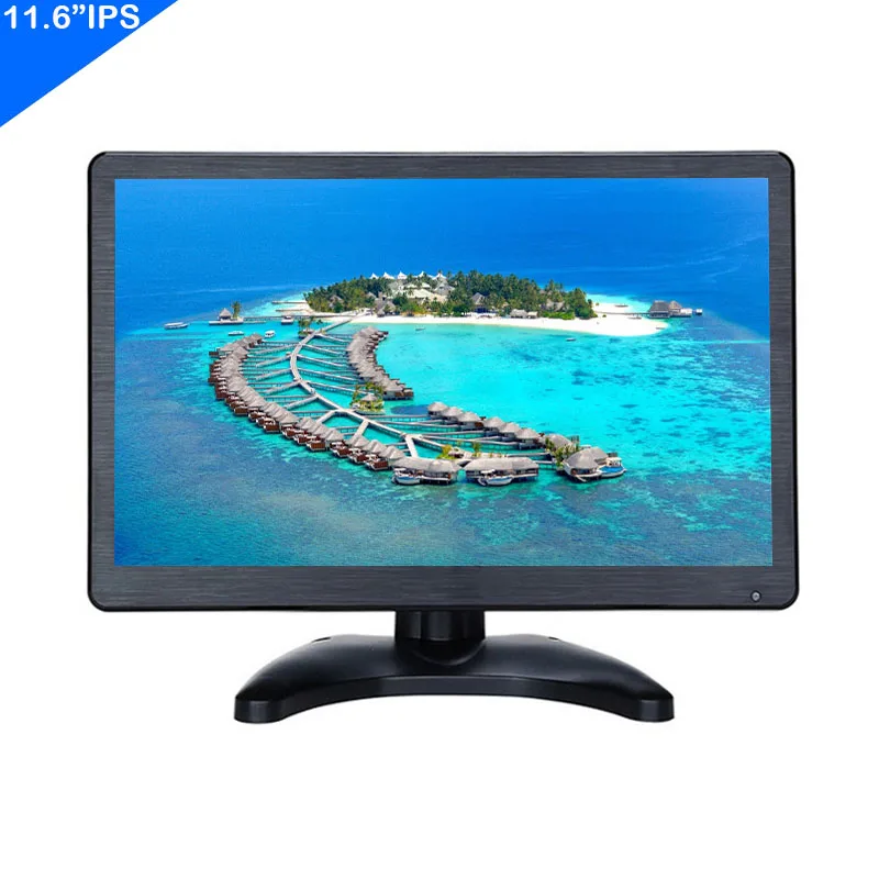 ZHIXIANDA 11.6 inch IPS 1920*1080 industrial desktop monitor for Car CCTV DVR Microscope display BNC HDMI AV VGA USB input ZHIXIANDA 11.6 inch IPS 1920*1080 industrial desktop monitor for Car CCTV DVR Microscope display BNC HDMI AV VGA USB input