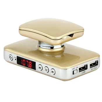 

For Bluetooth Car Kit FM Receiver Wireless Radio Adapter Charger Phone Holder Phone Holder Auto interior