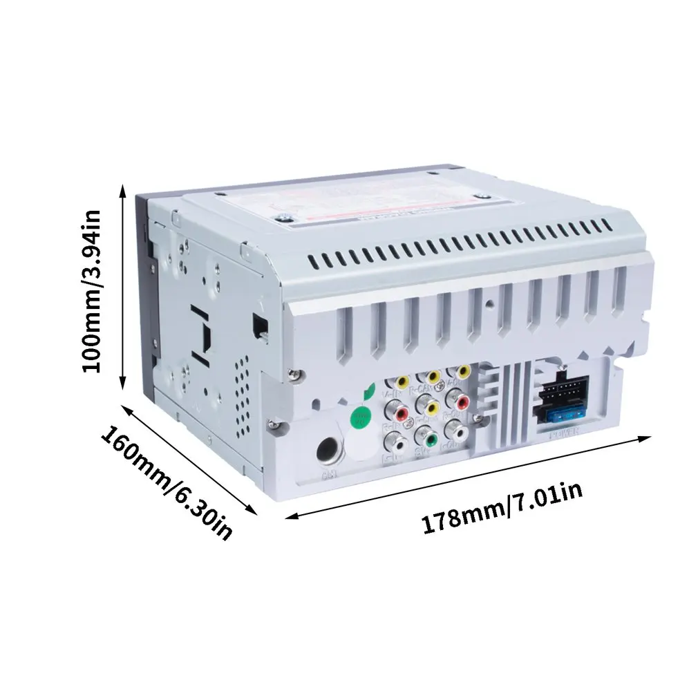 6,2-дюймовый RK-6620B 2DIN автомобильный мультимедийный плеер рулевое колесо Управление FM радио беспроводные звонки в режиме громкой связи автомобиля Media Player