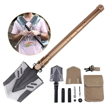 

Emerging Shovel set Driving tool Kit Multi functional Folding Saw Suitcase