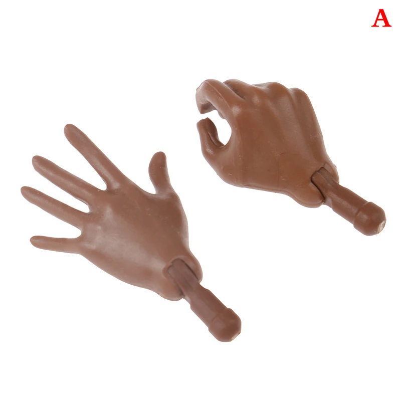 1/6 Size Doll Parts Original Doll Replacement Hands Feet DIY Assembling Doll Accessories Brown Beige Black Big Click raggedy ann doll Dolls