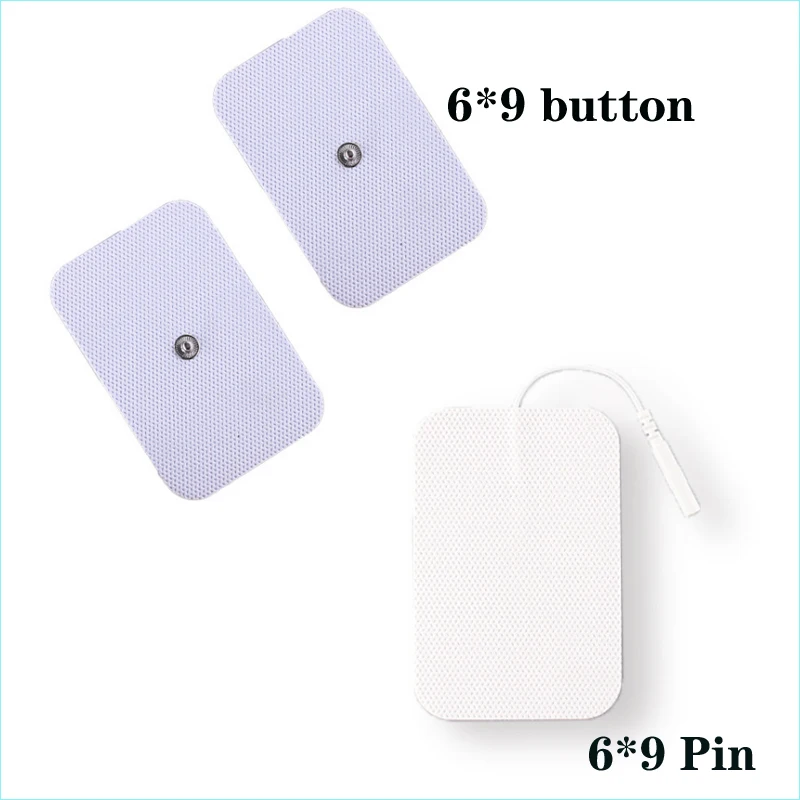

10pair 6x9cm Muscle Stimulator Electrode Pads Non-woven Fabric Self Adhesive Replacement Pads for Tens Digital Therapy Machine
