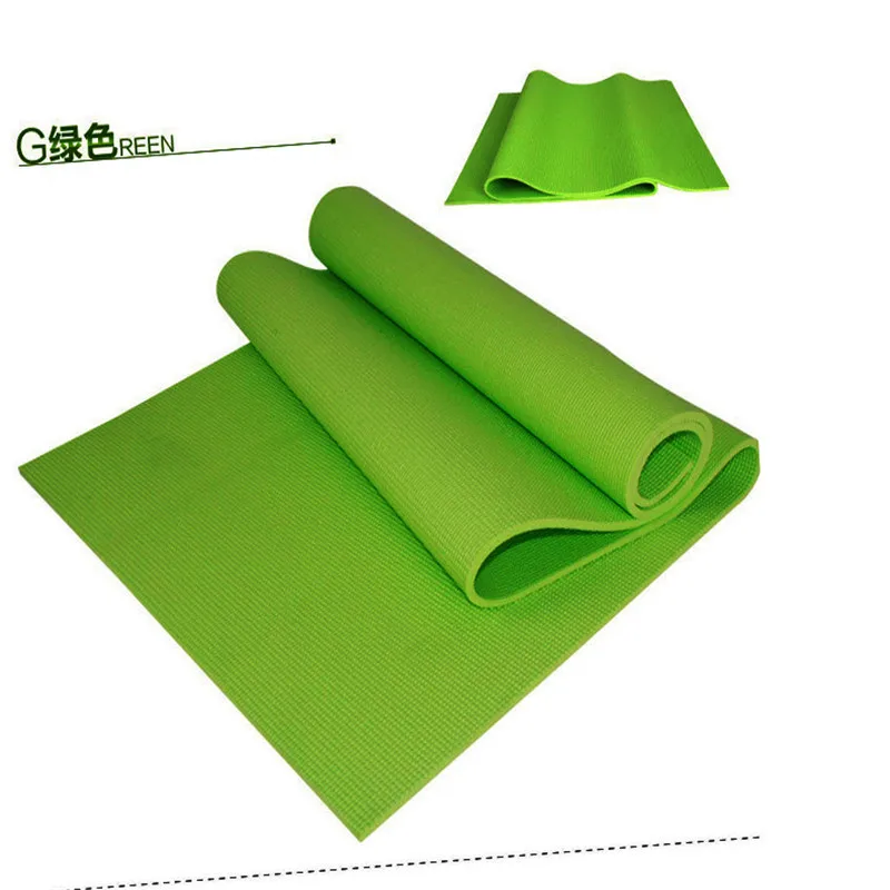 

Beginners Lengthened Widened Multi-functional Multi Purpose Anti-slip Anti-Tear Yoga Gymnastic Mat PVC Moisture Proof Pad