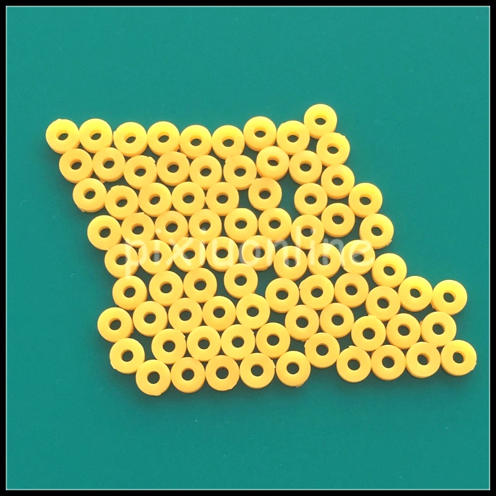 80pcs/lot 2mm Shaft Sleeve Yellow Color Inner Diameter Axle Fixed Limit J052Y Drop Shipping | Инструменты