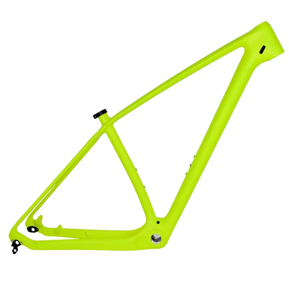 Spcycle 27.5er 29er MTB велосипедных рам 29er углеродный руль для горного велосипеда кадров 650B MTB карбоновые рамы BSA 73 мм 15/17/19" - Цвет: Light Yellow Color