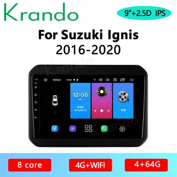 

Krando Android 10.0 9" IPS Full Touch Car Multimedia Radio For Suzuki Ignis 2016-2020 Audio DSP Navi Carplay BT GPS WIFI