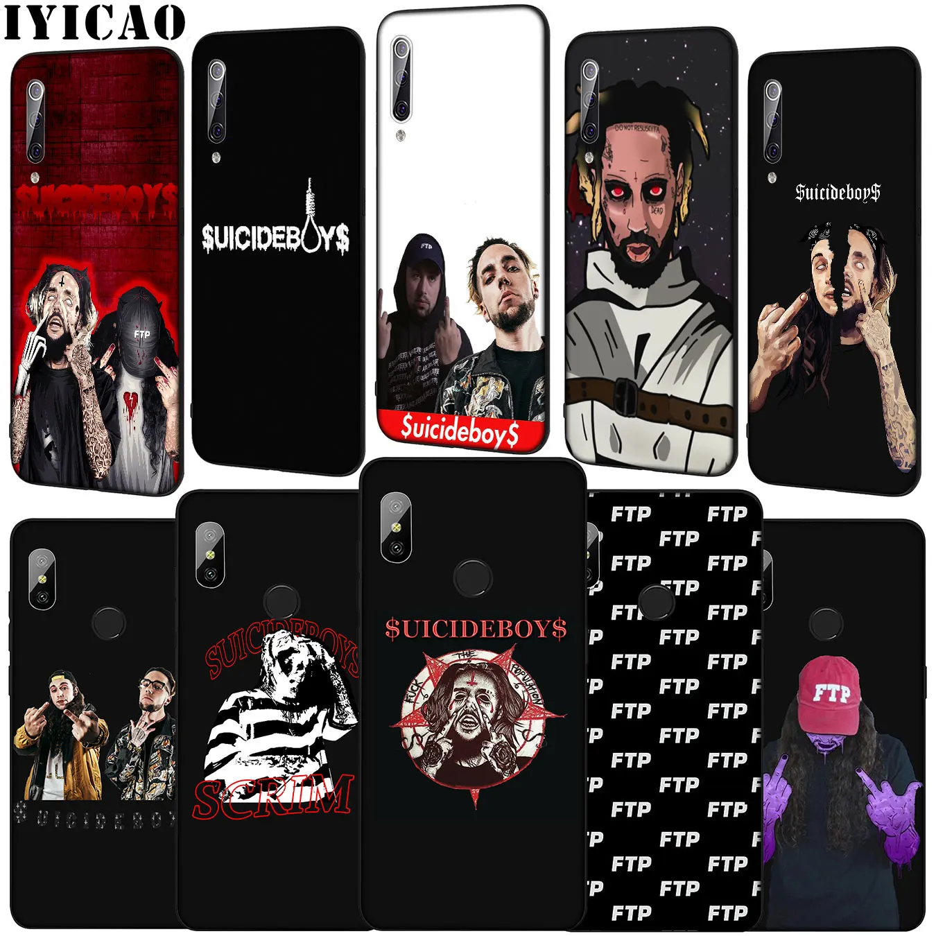 Мягкий телефонный чехол IYICAO $ uicideboy для Xiaomi Mi 10 9 9T A3 Pro CC9 CC9E 8 SE A2 Lite A1 6 pocophone f1 Mi9 |