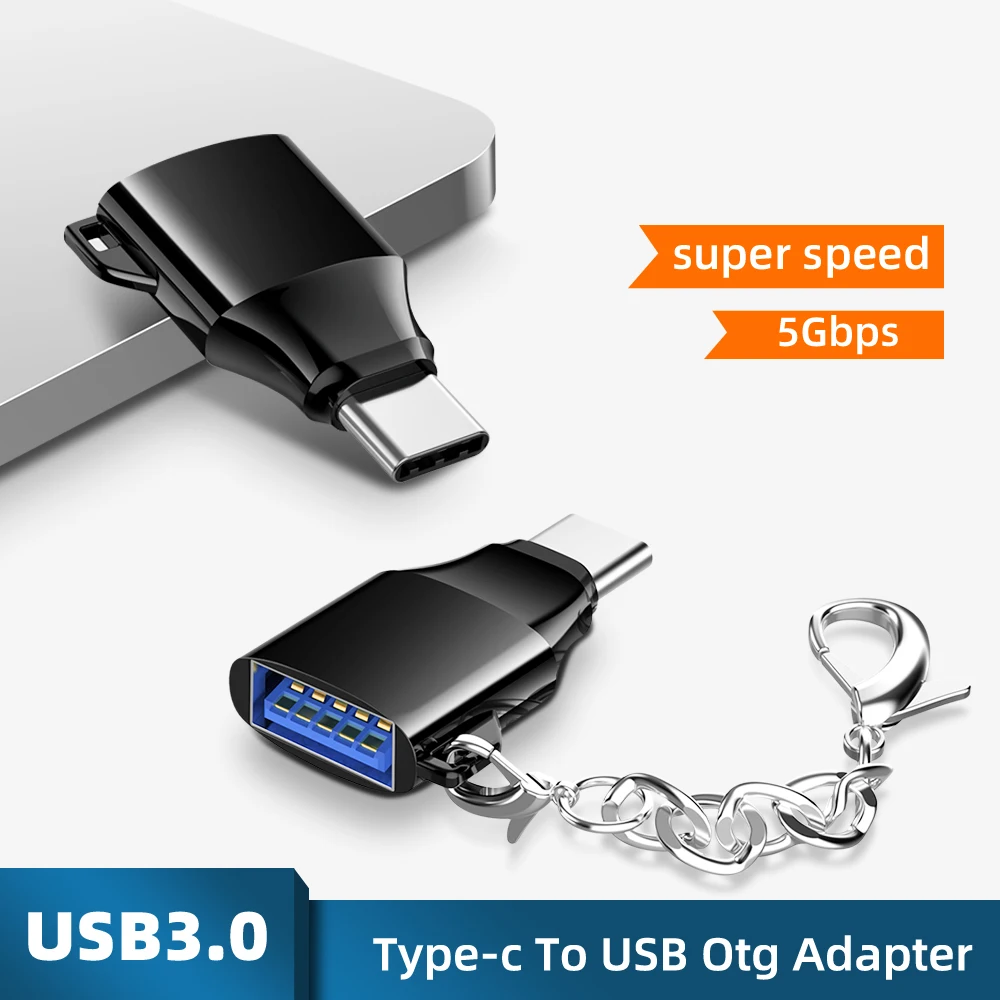 Цинковый сплав TYPE-C USB Otg адаптер для телефона 3 0 Металлический кард-ридер