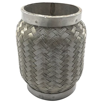 

Car Modification Parts 3.5 x 6In Stainless Steel Flexible Exhaust Pipe Braided Internal Corrugated Tube