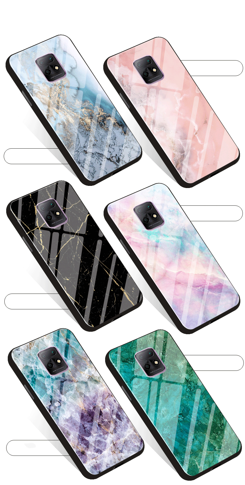 3D Marble Tempered Glass Case For XiaoMi Redmi S2 7 7A 8A 10X Luxury Full Protective Cover Fundas Coque For Redmi K20 K30 Pro