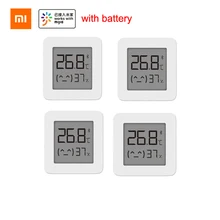 Xiaomi mijia bluetooth termômetro 2 sem fio inteligente elétrico digital higrômetro termômetro trabalhar com mijia app