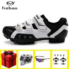 Tiebao велосипедная обувь sapatilha ciclismo mtb SPD набор педалей мужские кроссовки wo мужские самозакрывающиеся дышащие chaussures vtt homme обувь