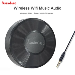 Wireless Music Audio Receiver with AirPlay and Spotify Streaming - HiFi Sound Quality - None (With box  No plug)