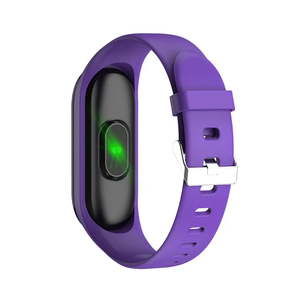 Умный Браслет фитнес-трекер красочный экран OLED smartBracelet частота сердечных сокращений сообщения кровяное давление водонепроницаемый smartband