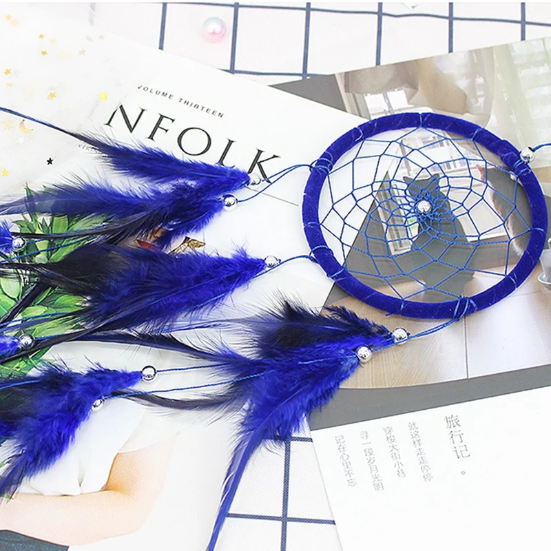 Dream Catcher Handmade Feather Dream Catcher Room Decoration Charm Dream Catchers Wall Hanging Decor Kids Gift