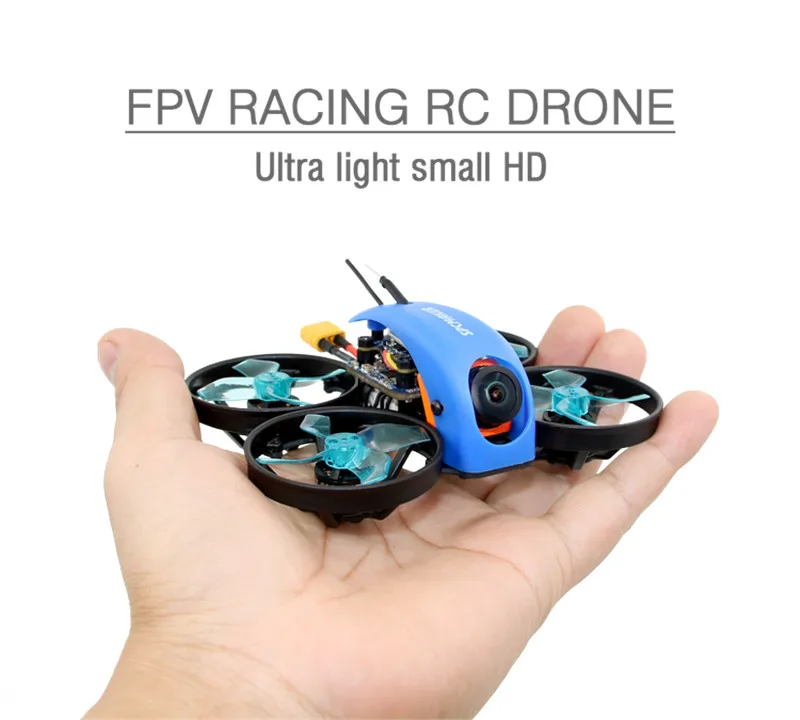 1 шт. SPCMAKER Mini Whale FPV гоночный Радиоуправляемый Дрон ультра светильник маленький 78 мм 1080P HD карта Запись HD 2-S RunCam ROBIN камера парящая