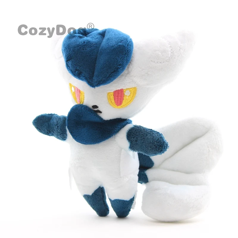 16 см аниме женский Meowstic плюшевые игрушки кукла милый синий кот монстр мягкие животные игрушки Пикачу чармандер Gengar серии кукла подарок