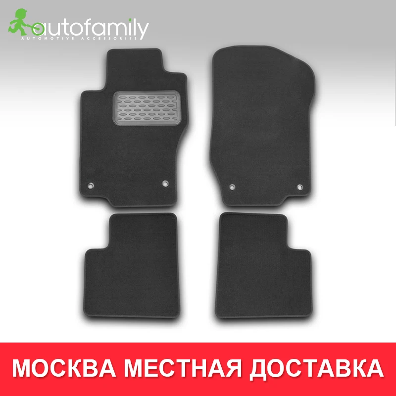 Коврики в салон For MERCEDES-BENZ M-Class W164 АКПП 2006->, внед., 4 шт.(текстиль