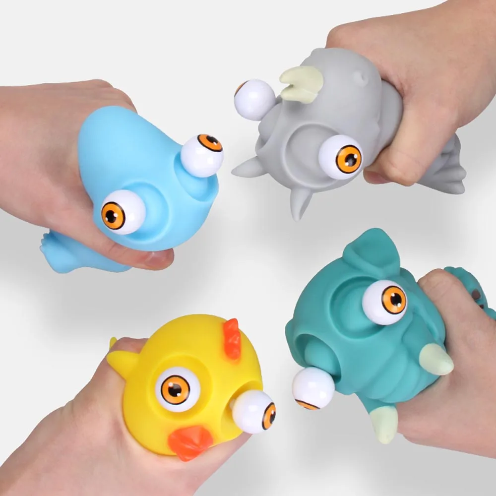 squishy eye popping toy
