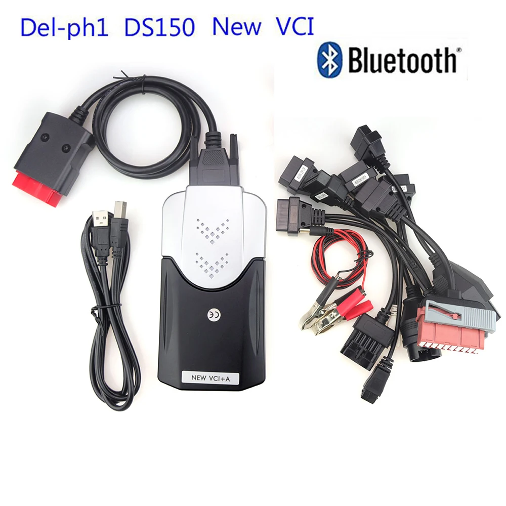 

2019 obd obd2 scanner new vci tcs cdp pro plus 2016R0 keygen for delphis ds150e bluetooth truck and car diagnostic tool